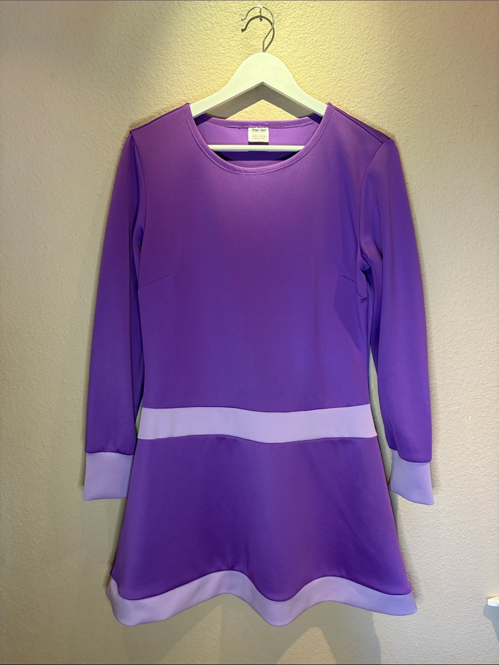 Scooby Doo Daphne 70’s Dress Halloween Costume Size Large